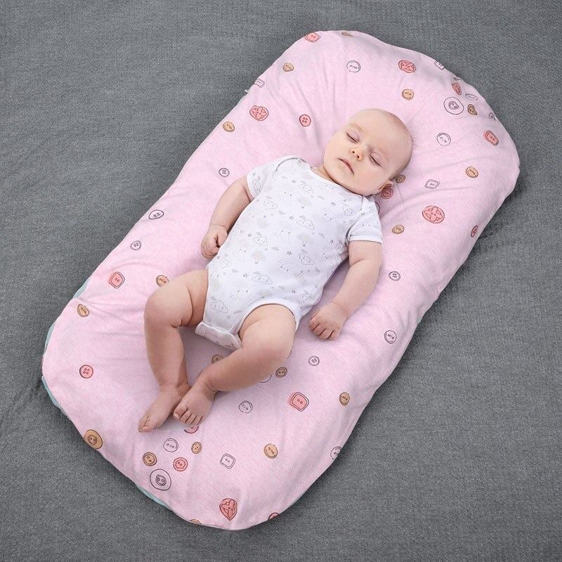 Baby Nest Lehátko Přenosná Ergonomická Dětská Postýlka