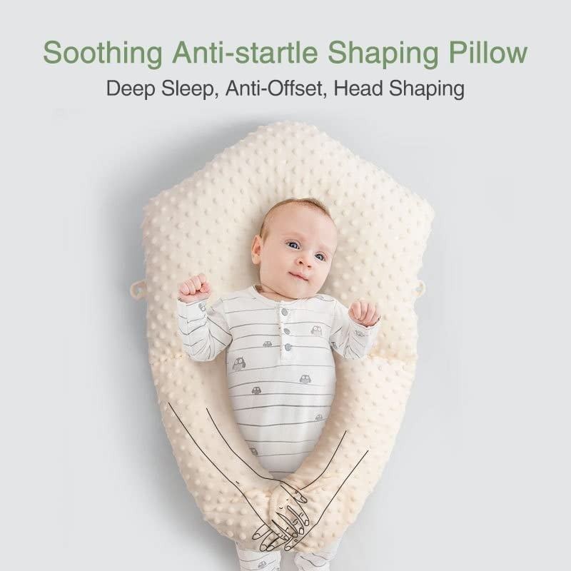 Polštář Na Spaní Pro Miminko – Prevence Moro A Flat Head Baby Nest – Green