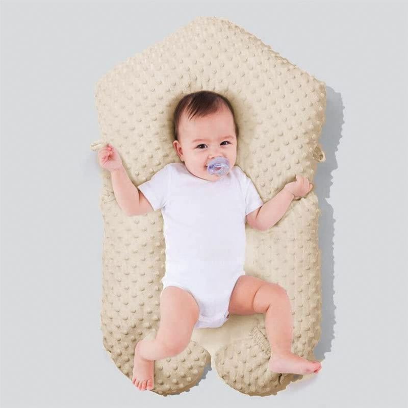 Polštář Na Spaní Pro Miminko – Prevence Moro A Flat Head Baby Nest – Grey