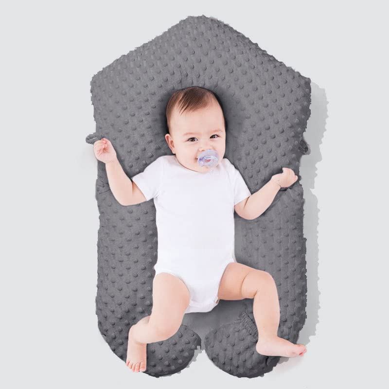 Polštář Na Spaní Pro Miminko – Prevence Moro A Flat Head Baby Nest – Růžový