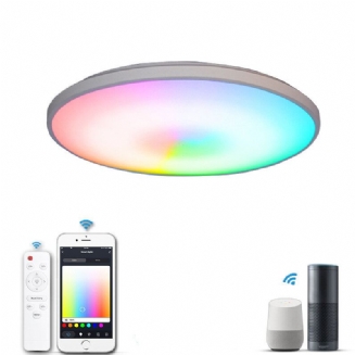 100v~260v 30w Rgbcw Wifi Smart Ceiling Light Dálkové Ovládání App Control Funguje S Alexa Google Assistant