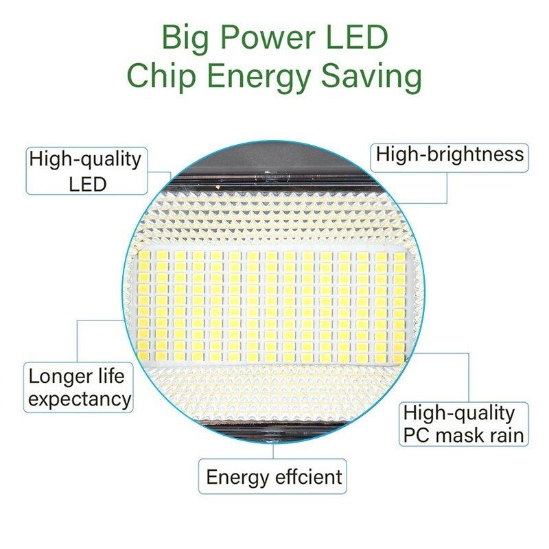 106/261/324 Led Solární Pouliční Osvětlení Indukční Pir Pohybový Senzor Zahradní Nástěnná Lampa