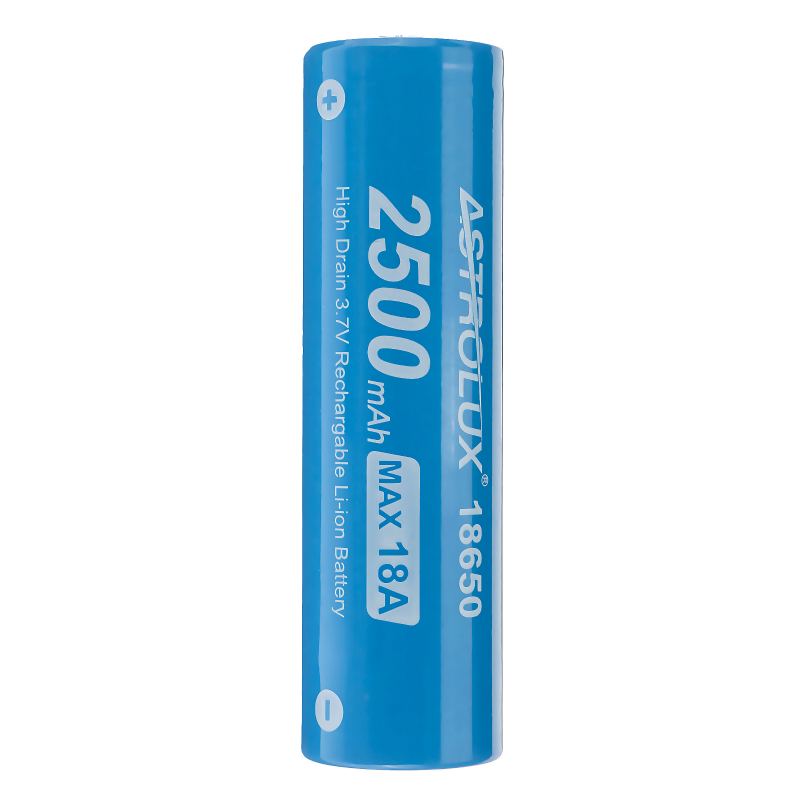 10ks E1825 18a 2500mah 3.7v 18650 Li-ion Baterie Nechráněná Dobíjecí Lithiová S Vysokým Odběrem Pro Astrolux Nitecore Lumintop Fenix Olight Svítilny Rc Hračky Domácí Nářadí