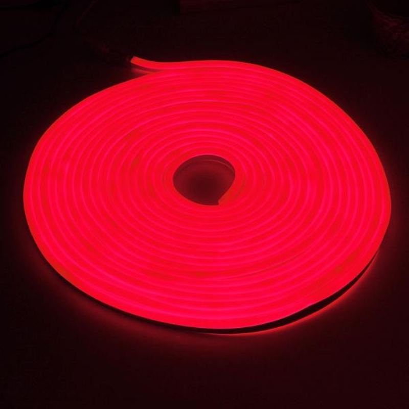 10m 2835 Led Flexibilní Neonové Světlo S Provazovým Proužkem Vánoční Venkovní Voděodolné 110v