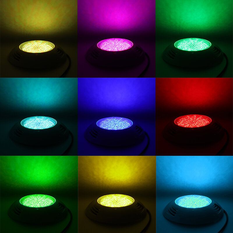 12v 144 Led Rgb Podvodní Osvětlení Bazénu Žárovka Žárovky