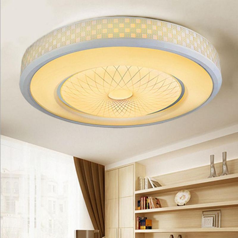 12w 24 Led Jasné Kulaté Stropní Podhledové Svítidlo Moderní Luxusní Splachovací Akrylová Lampa