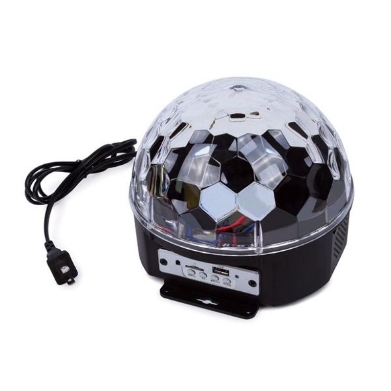 12w Bluetooth Hlasové Ovládání Led Magic Ball Stage Lamp Barevná Mp3 Diskotéka S Dálkovým Ovladačem