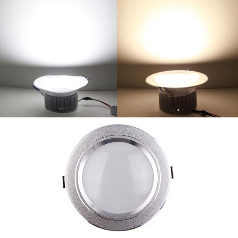 12w Led Stropní Vestavné Svítidlo Stmívatelné 220v + Driver