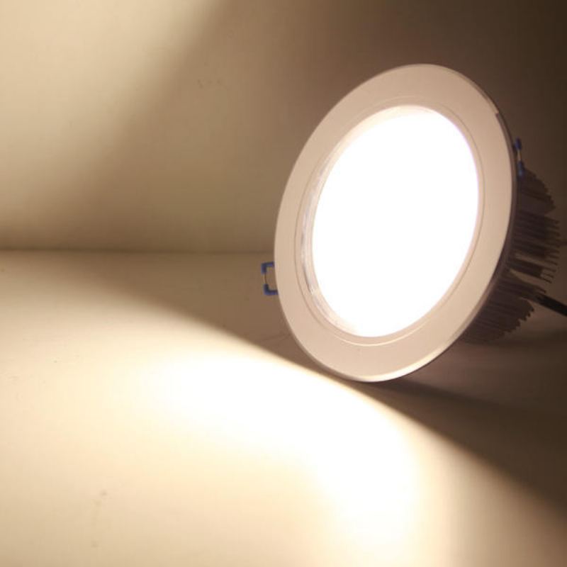 12w Led Stropní Vestavné Svítidlo Stmívatelné 220v + Driver