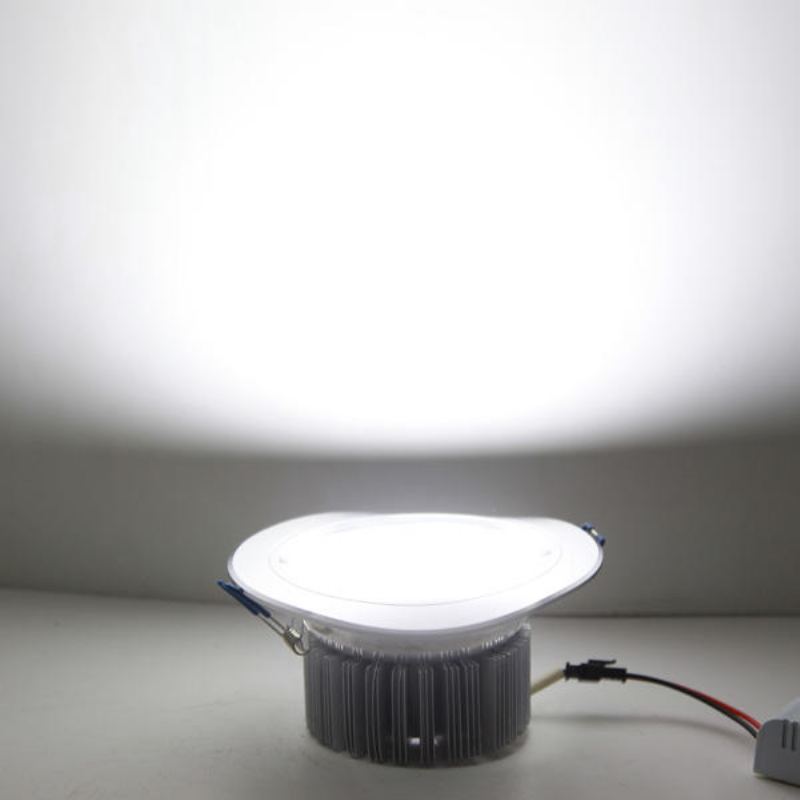 12w Led Stropní Vestavné Svítidlo Stmívatelné 220v + Driver