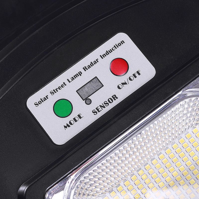 150/300/450led Solární Pouliční Světlo Pir Nástěnná Lampa S Pohybovým Senzorem S Dálkovým Vodotěsným