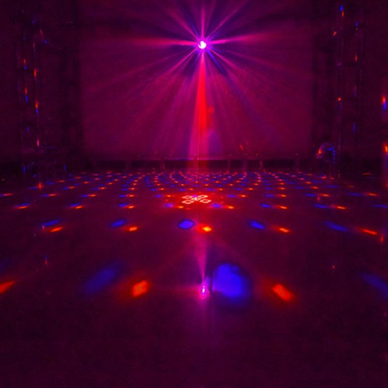 18w Led Rgb Jevištní Projektor Light Lamp Dj Club Disco Party S Dálkovým Ovládáním