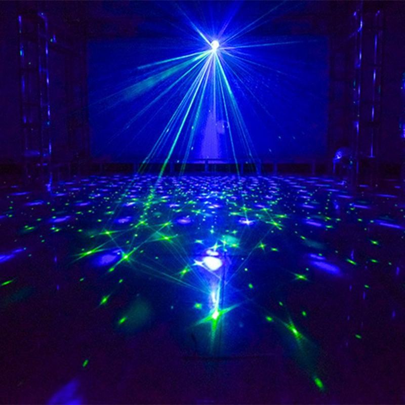 18w Led Rgb Jevištní Projektor Light Lamp Dj Club Disco Party S Dálkovým Ovládáním