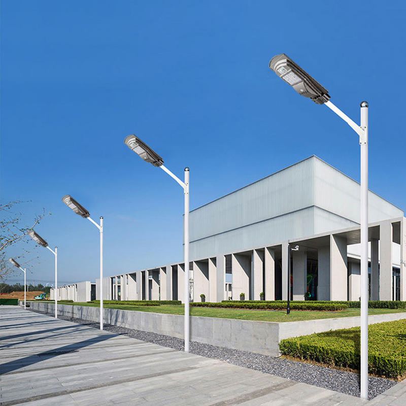 20w 40w 60w Led Solární Venkovní Pouliční Osvětlení Pir Lampa Se Senzorem Pohybu