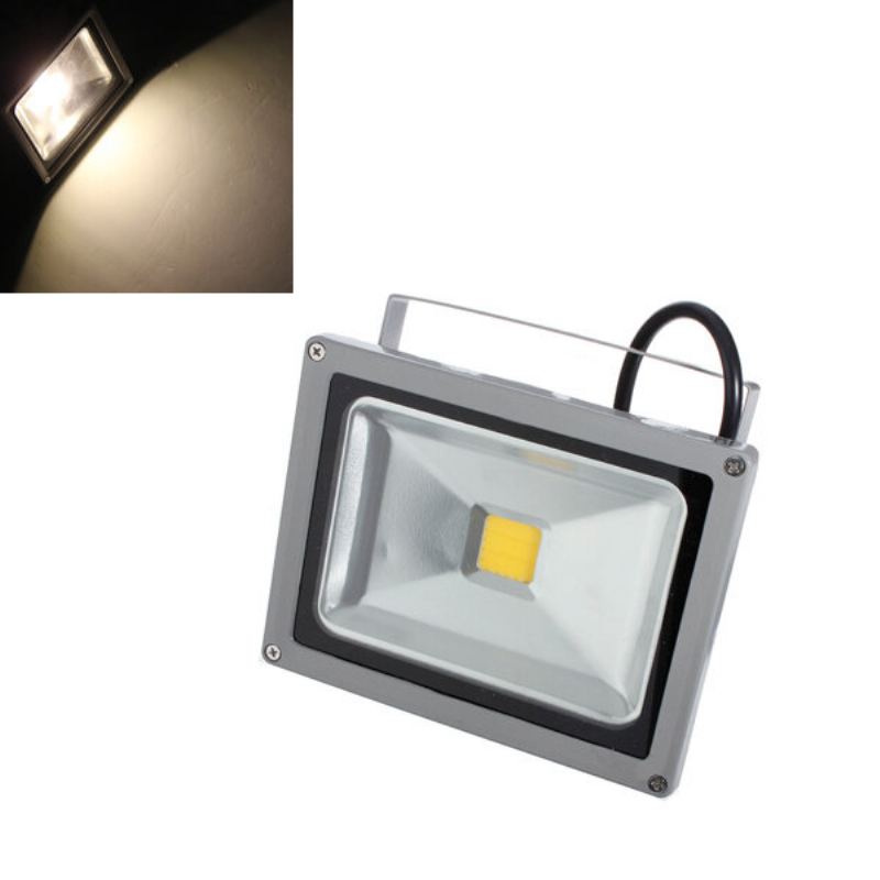 20w Teplá Bílá 1800-2000lm Led Vodotěsná Venkovní Záplavová Lampa 85-265v