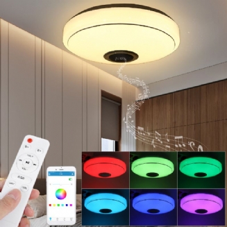 24/36/60w Inteligentní Led Stropní Svítidlo Rgb Bluetooth App Hudební Reproduktor Stmívatelný 110-220v