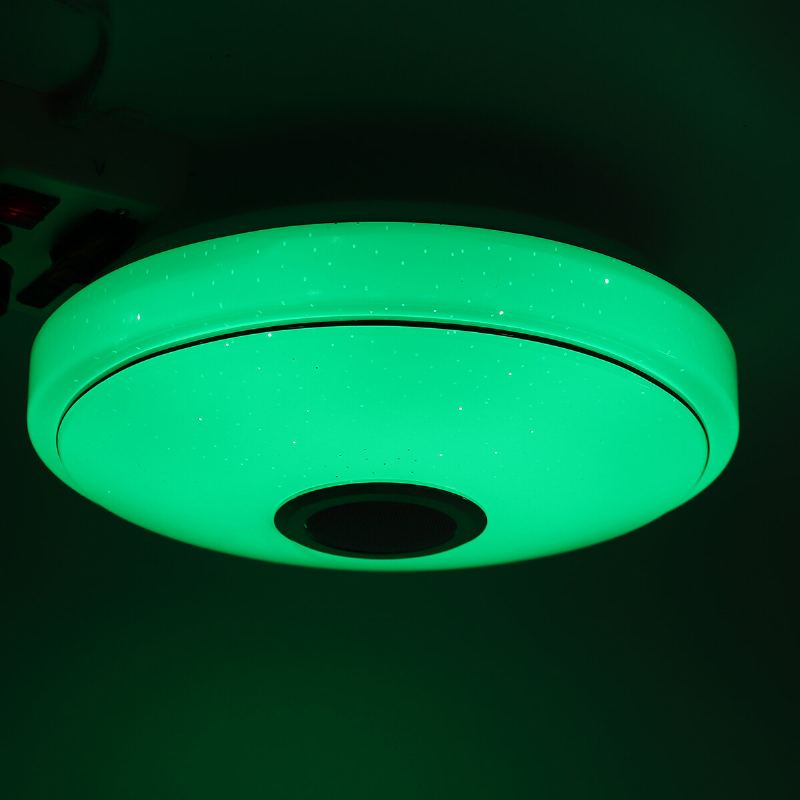 24/36/60w Inteligentní Led Stropní Svítidlo Rgb Bluetooth App Hudební Reproduktor Stmívatelný 110-220v