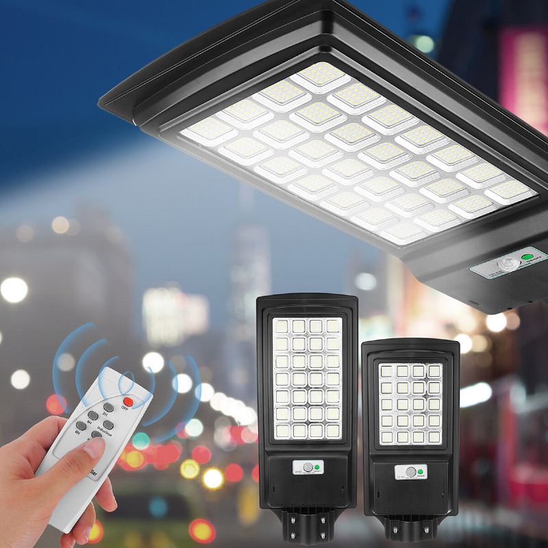 240/560led Solární Pouliční Nástěnné Světlo Napájení Ip65 Vodotěsná Lampa Pir Se Senzorem Pohybu Venkovní Zahrada