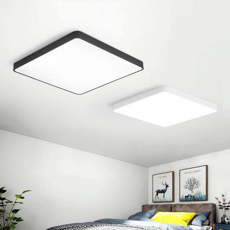 24w Čtvercový Led Stropní Panel S Bílým Světlem Nástěnné Svítidlo Do Koupelny 40*40cm