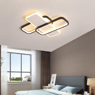 24w Moderní Led Stropní Svítidlo Obdélníkové Lampa Obývací Pokoj Ložnice Dálkové Ovládání