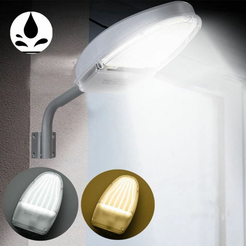 24w Vodotěsná Nástěnná Lampa S Ovládáním Světla Ip65 144 Led Silniční Pouliční Osvětlení Pro Venkovní Dvůr Ac85-265v