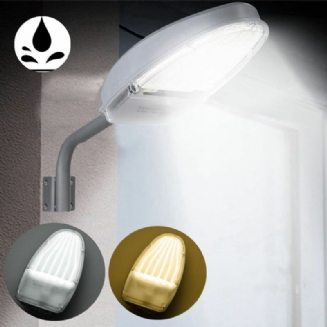 24w Vodotěsná Nástěnná Lampa S Ovládáním Světla Ip65 144 Led Silniční Pouliční Osvětlení Pro Venkovní Dvůr Ac85-265v