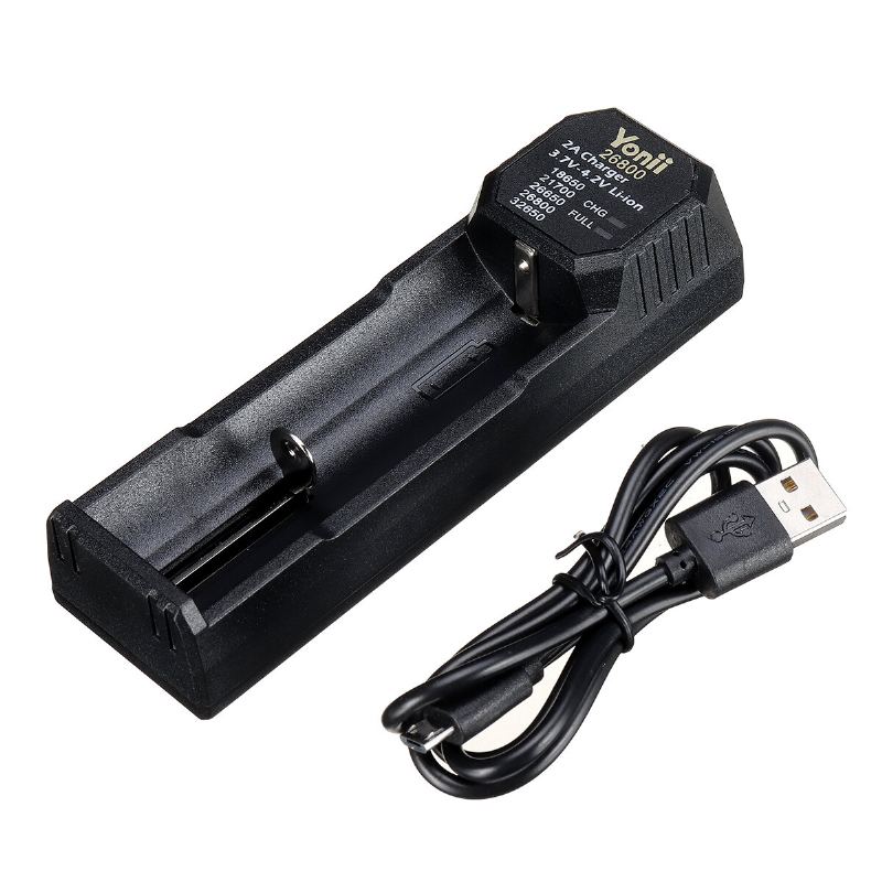 26800 Baterie 5v 2a Rychlé Nabíjení Usb Nabíječka Baterií Pro Li-ion 32650/26800/26650/21700/18650