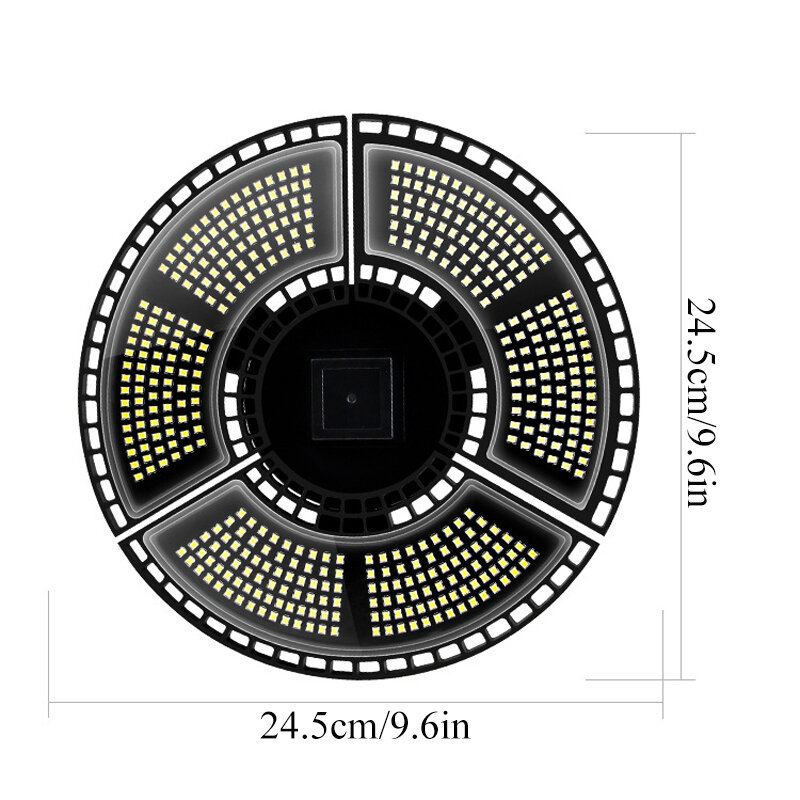 288/360/432/504led Skládací Garážové Světlo E27 Deformovatelné Stropní Ip68