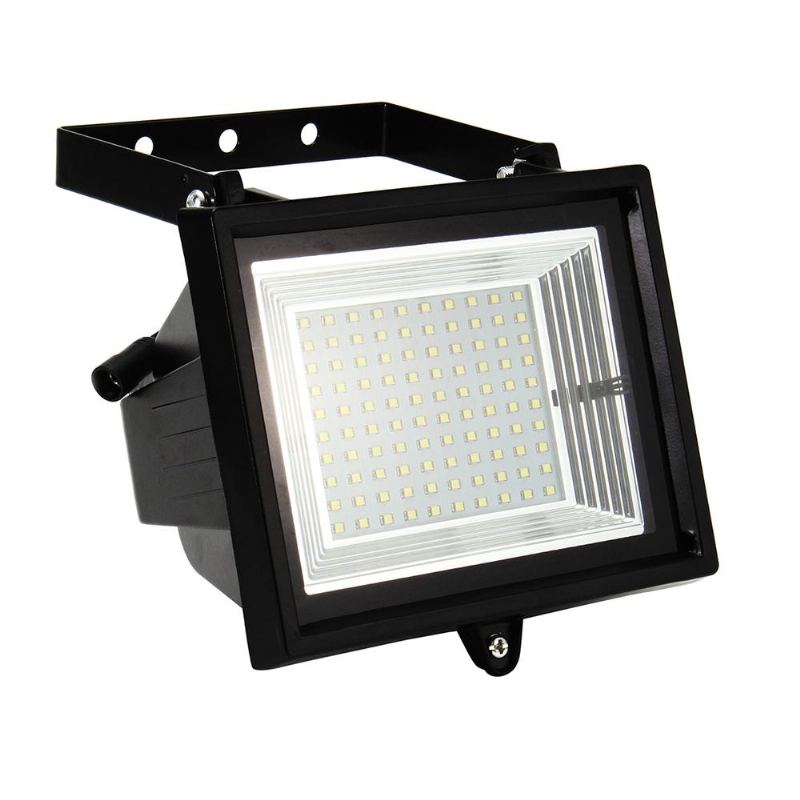 2ks Dálkové Ovládání 100 Led Flood Light Stmívatelný Časovač Vodotěsné Solární Světlo Street