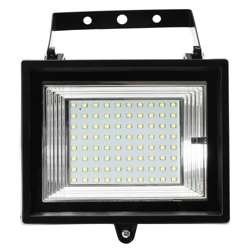 2ks Dálkové Ovládání 80 Led Flood Light Stmívatelný Časovač Vodotěsné Solární Světlo Street