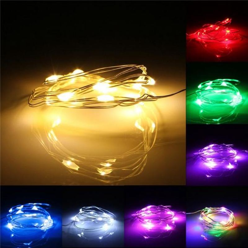 2m Led String Fairy Waterproof Petals Light Party Lamp Xmas Tree Wedding Decor