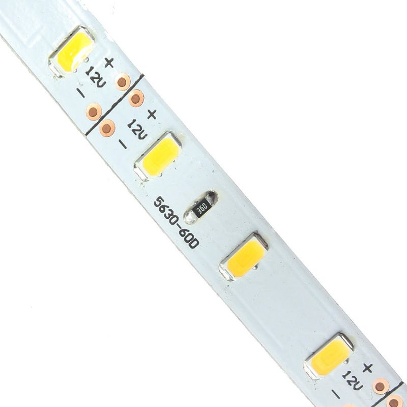 2pcs 5m Teplá Bílá 5630 Smd Nevodotěsné 300 Led Páskové Světlo Pro Domácnost Dc12v