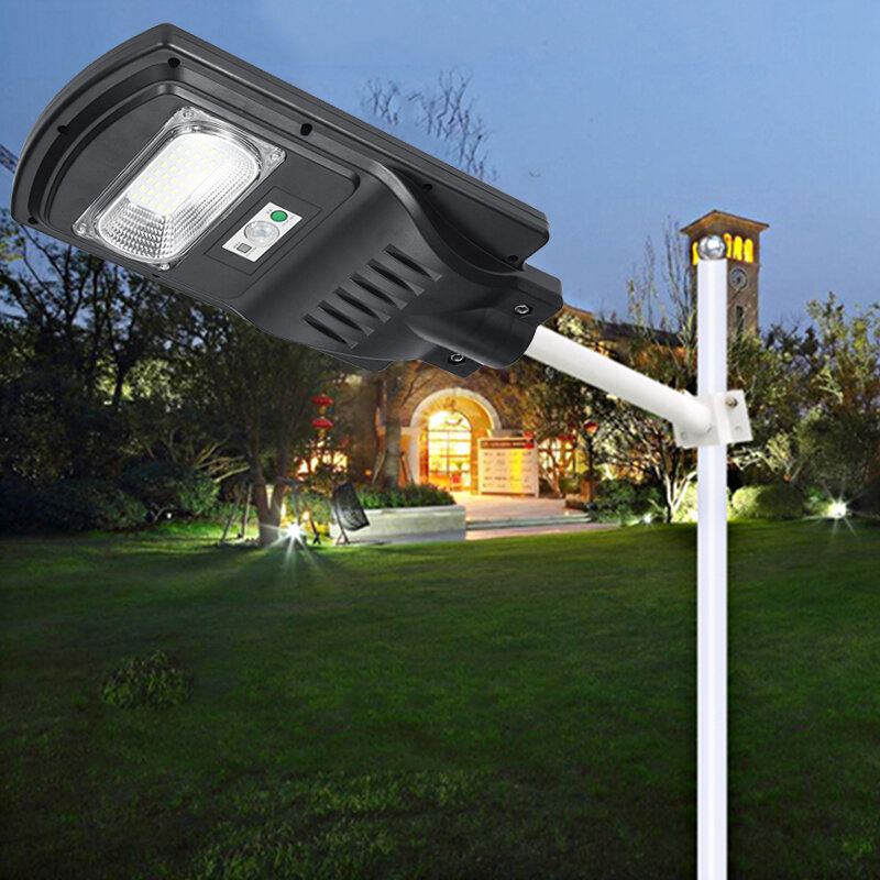 30w Led Solární Světlo Pir Indukční Venkovní Pouliční Nástěnná Lampa + Dálkové Ovládání