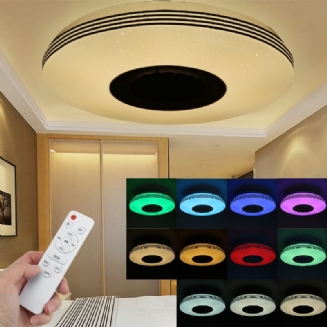 34cm Led Stropní Světlo Rgb Bluetooth Music Speaker Dimmer App Dálkové Ovládání Lampy