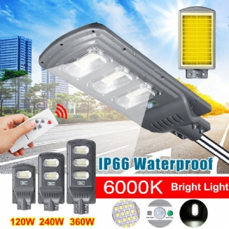 360w 36000lm 351 Led Wall Street Light Solární Panel Lampa Se Senzorem Pohybu S Ovládáním