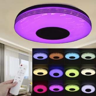 36cm Bluetooth Wifi Led Stropní Světlo Rgb Hudební Reproduktor Stmívatelná Lampa Dálkové Ovládání App