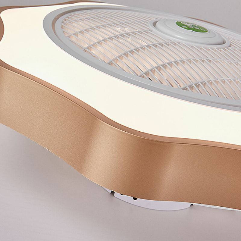 36w 110/220v Stropní Ventilátor S Osvětlením Led Osvětlení Plynulé Stmívání Nastavitelná Rychlost Větru Dálkové Ovládání Bez Baterie Moderní Led Světlo Pro Ložnici Obývací Pokoj Jídelna