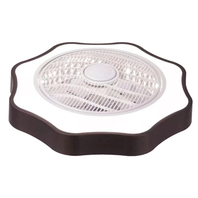 36w 110/220v Stropní Ventilátor S Osvětlením Led Osvětlení Plynulé Stmívání Nastavitelná Rychlost Větru Dálkové Ovládání Bez Baterie Moderní Led Světlo Pro Ložnici Obývací Pokoj Jídelna