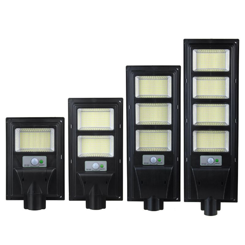 374/748/1122/1496 Led Solární Pir Motion Power Panelová Lampa Venkovní Pouliční Nástěnná Indukční