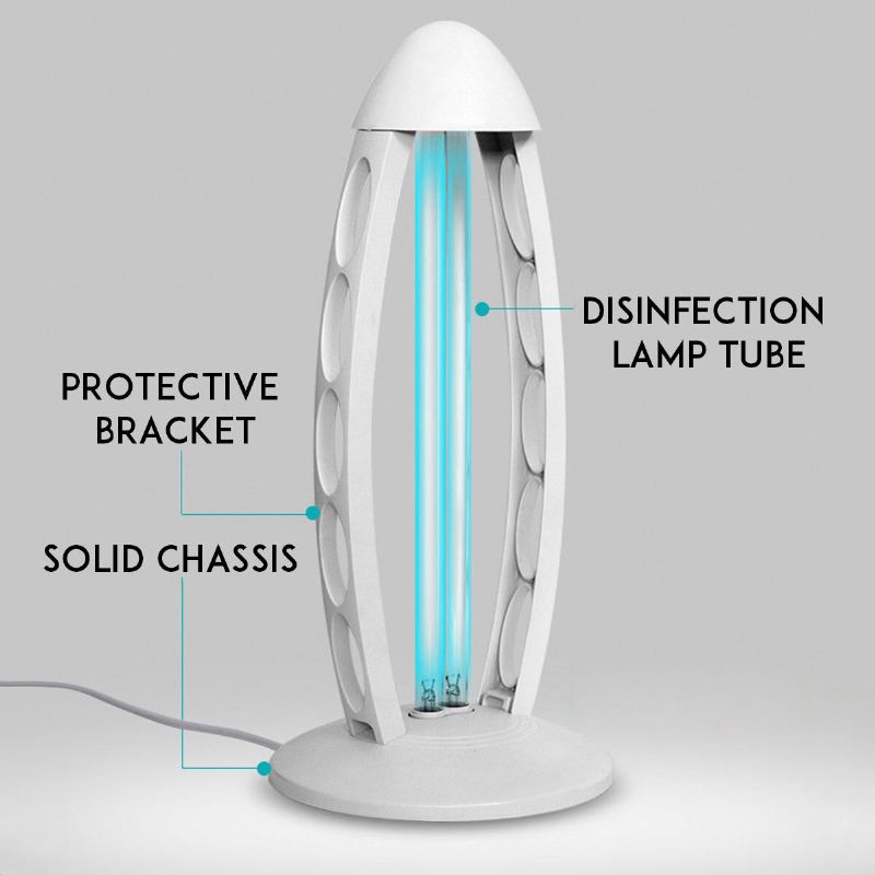 38w Uvc Ozónová Ultrafialová Germicidní Lampa Uv Sterilizační Křemenná Světla 220 V