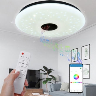 40cm 36w As102 Led Rgb Hudební Stropní Lampa App+dálkové Ovládání Práce S Google Home Alexa 220v/85-265v