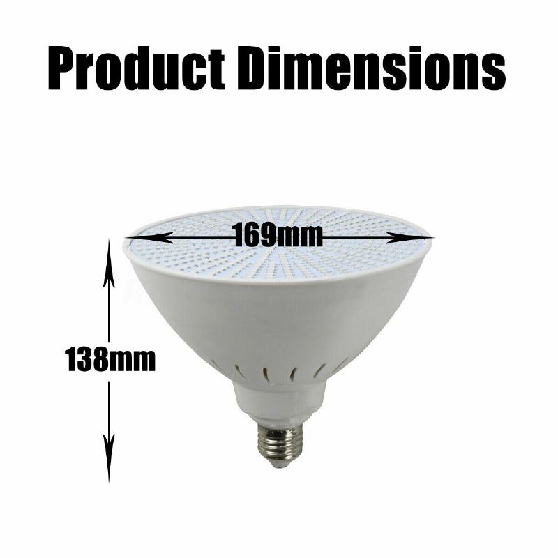 423led 40w Změna Barvy Led Světlo Do Bazénu Podvodní Rgb Žárovka Na Dálkové Ovládání Pentair Hayward