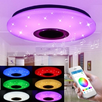 48w 102 Led Rgbw Stropní Lampa Starlight Hudební Světlo Bluetooth Salon Ložnice Ovládání App Ac85-265v