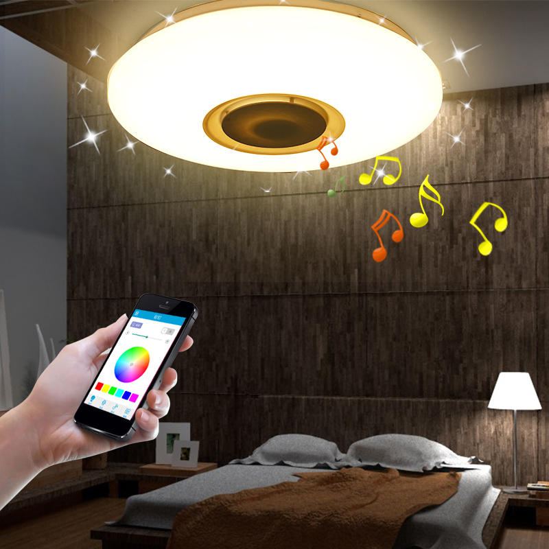 48w 102led Stmívatelné Rgbw Hudební Stropní Světlo Hvězdné Nebe Ovládání Bluetooth App