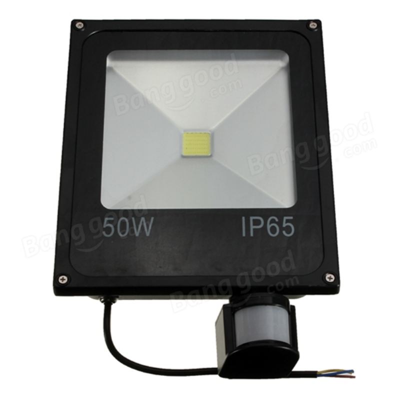 50w Pir Pohybový Senzor Led Flood Light Ip65 Teplé/studené Bílé Osvětlení