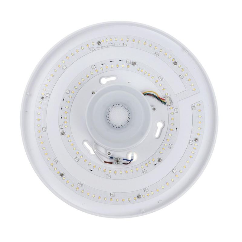 50w Stmívatelné Led Zapuštěné Stropní Světlo Bluetooth Reproduktorová Lampa S Dálkovým Ovladačem