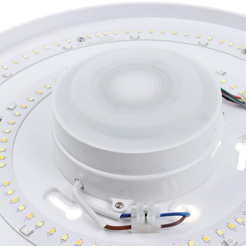 50w Stmívatelné Led Zapuštěné Stropní Světlo Bluetooth Reproduktorová Lampa S Dálkovým Ovladačem