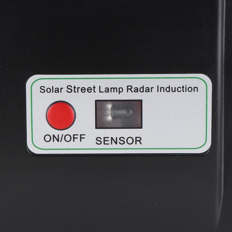 70w 80 Smd5730 Led Solární Pouliční Osvětlení Senzor Pohybu Venkovní Zahradní Nástěnná Lampa S Dálkovým Ovladačem