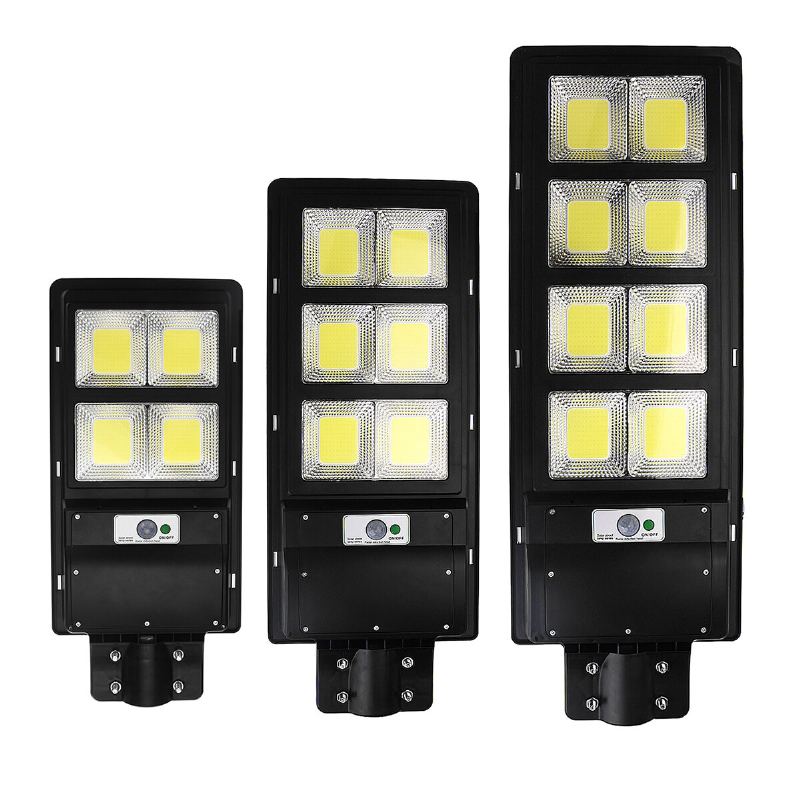 800-2000w 400/600/800 Cob Solární Nástěnné Světlo Pir Motion Garden Lamp Remote