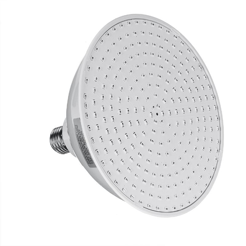 Ac12v/120v E27 25w 252led Rgb Podvodní Bazénové Světlo Změna Barvy Lampy Par38+18 Klíčový Dálkový Ovladač